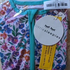 Little Sleepies Sweet Pea Floral Pajamas